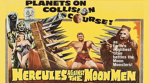 Hercules Against the Moon Men (1964 Full Movie) | Adventure/Fantasy | Summary: Hercules is summoned to oppose the evil Queen Samara, who has allied herself with aliens and is sacrificing her own people in a bid to awaken a moon goddess.