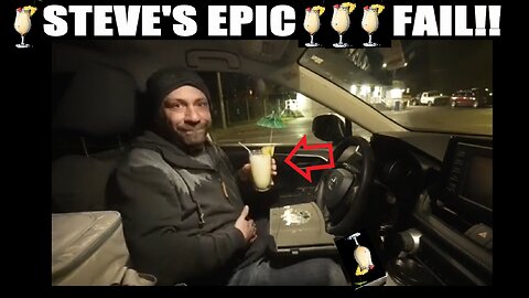 Steve's EPIC Colada FAIL !! Car Camp Remix!