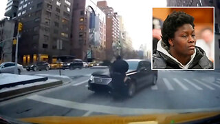 Kierowca z Nowego Jorku celowo wjeżdża swoim samochodem w policjanta