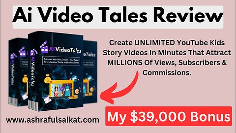 Ai Video Tales Review-Create UNLIMITED YouTube Kids Story Videos