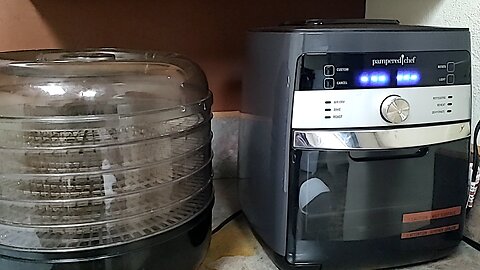 Comparing Pampered Chef Air Fryer & Food Dehydrator