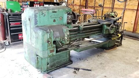 New addition to the shop! American Pacemaker Lathe 16x54