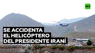 Se accidenta el helicóptero del presidente iraní