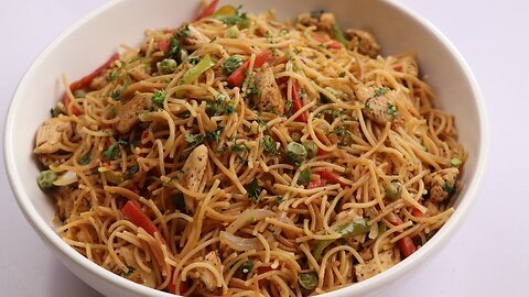 Chicken & Vegetable Vermicelli, Pasta Special Recipe