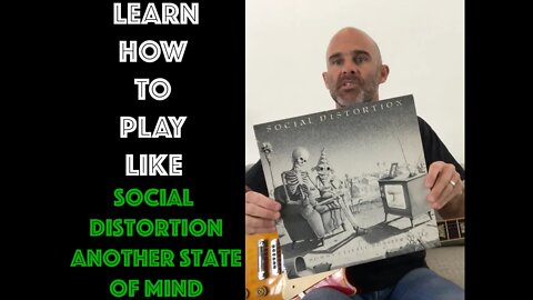 How To Play Another State Of Mind by Social Distortion/Mike Ness On Guitar Lesson - With SOLO!!