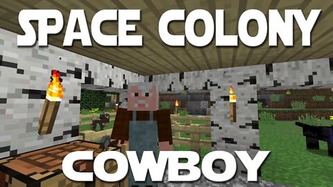 Minecolonies Space Colony ep 27 - Cowboy Hutt