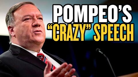 Pompeo's "Crazy" Speech Angers China