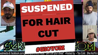 12 year old boy SUSPSENED for hair cut he wore for 6 months