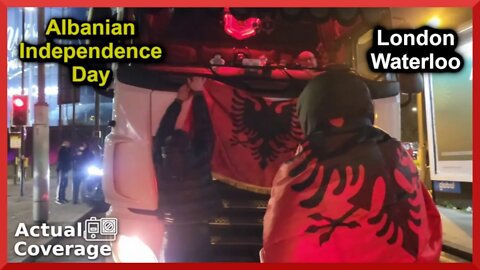 Dutch lorry driver enjoys Albanian hospitality | ALBANIAN INDEPENDENCE DAY | 29th November 2022