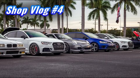 BUSY WEEK! Catching Up, Cleaning the Turbo Civic, Sarasota Cars & Coffee, Detail Talk | Shop VLOG #4