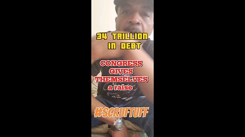 34 Trillion in debt and congress gets a raise we send 100 billion over seas 🌊 nothing for the you