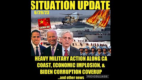 Situation Update 6/29/23 ~ Biden Corruption Coverup