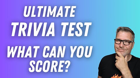 Can You Give 30 or More Correct Answers? Trivia Knowledge Quiz 40 Questions