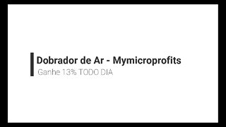 Finalizado - Dobradores de ar - Mymicroprofits