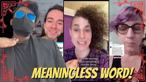 CISGENDER just another word with no meaning | Blue Pill Reaction Series Season 2 Episode 4