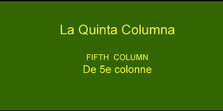 La Quinta Columna ~ HUMANIA: Help us to let the world know.