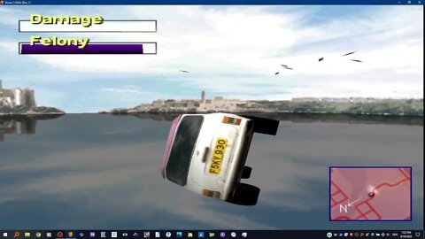 Driver 2 PS1: police chase in havana