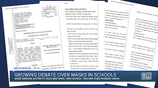 Growing debate over masks in Valley schools