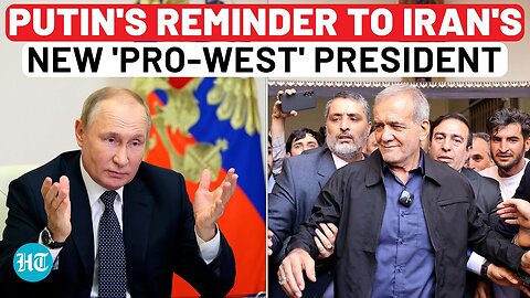 Putin's Reminder To New Iran President: Will 'Pro-West' Pezeshkian End Shahed Drone Sale To Russia?