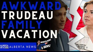 Justin Trudeau and family vacation in B. C. following separation news.