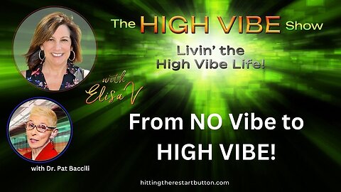 From NO Vibe to HIGH VIBE! | The High Vibe Show with Elisa V