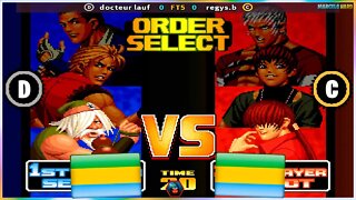 The King of Fighters '98 (docteur lauf Vs. regys.b) [Gabon Vs. Gabon]