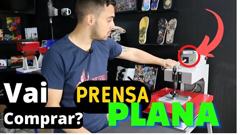 Não compre uma PRENSA PLANA antes de ver esse video! - Tudo que precisa saber!