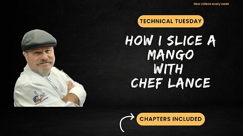 TECHNICAL TUESDAY! How I Slice a Mango