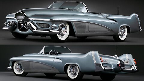 Explore these 10 Futuristic AMERICAN CONCEPT CARS from 1950s & 60s