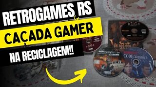 #CAÇADAGAMER NA RECICLAGEM!!