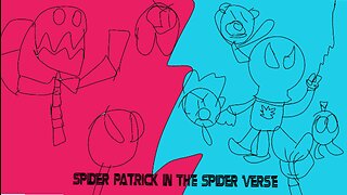 Spider Patrick into the spider verse