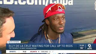 Elly De La Cruz waiting for call up to Reds