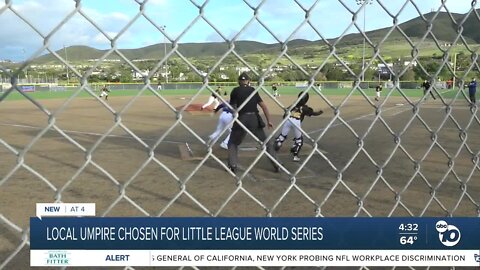 Local umpire selected for the Little League World Series