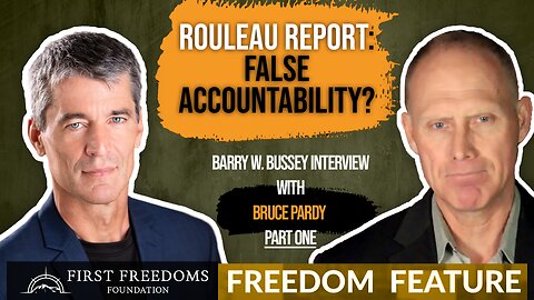 Rouleau Report: False Accountability - Interview with Bruce Pardy