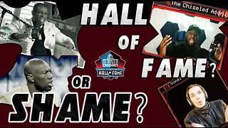 Is NFL Hall of Fame Tainted? Chiseled Adonis & VonAllen | Terrell Owens Controversy | Moss & Eli