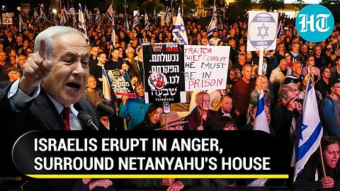 Israelis' Mega Street Fight Against Netanyahu; PM Refuses To Resign As Thousands Seek Ouster