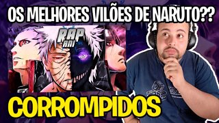 REACT ♪ Desabafo Akatsuki | Corrompidos | AniRap (@Prod Hunter)