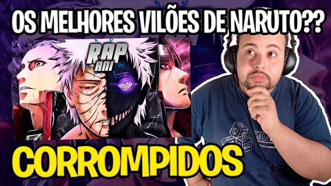 REACT ♪ Desabafo Akatsuki | Corrompidos | AniRap (@Prod Hunter)