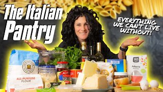 The ITALIAN PANTRY | Our Kitchen Tour