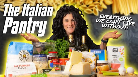 The ITALIAN PANTRY | Our Kitchen Tour