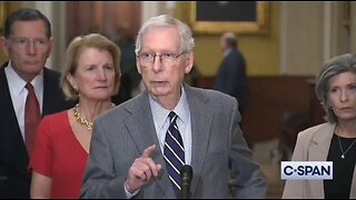 Mitch McConnell Reluctantly Endorses Trump