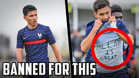 French Muslim Footballer Cancelled for This || French || Islamophobia