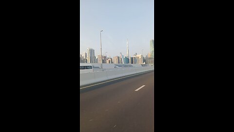 Towards The Burj khalifa