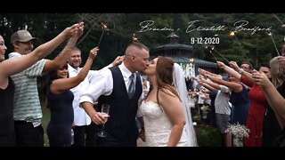 Brandon and Elizabeth Bradford Wedding Story (Cabins at Pine Haven)