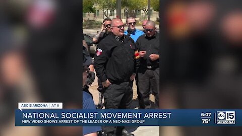 Neo-Nazi leader not charged 7 months after police arrested him for aggravated assault