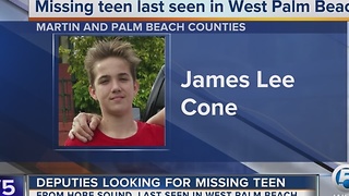 Teen missing
