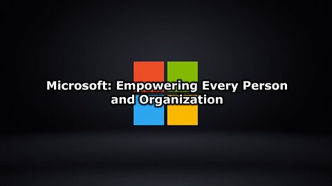 Microsoft: The Tech Titan's Journey