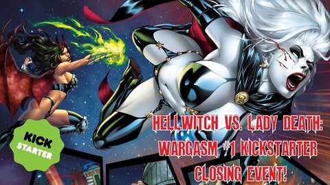 Opening my package from Brian Pulido's Hellwitch vs. Lady Death: Wargasm #1 Kickstarter Comic Book