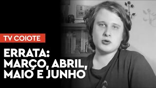 Errata - Março, Abril, Maio e Junho de 2020