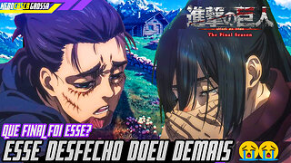 O TRISTE FIM de SHINGEKI - A JORNADA foi INCRÍVEL (Shingeki no Kyojin)